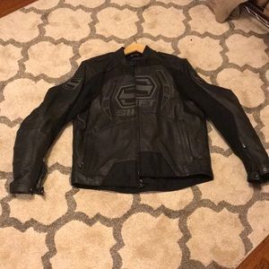 SHIFT padded motorcycle jacket